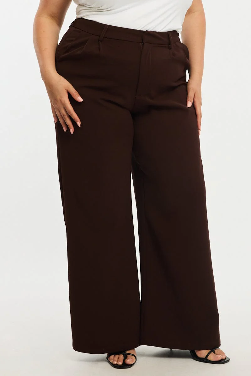 Brown Work Pants - Image 2