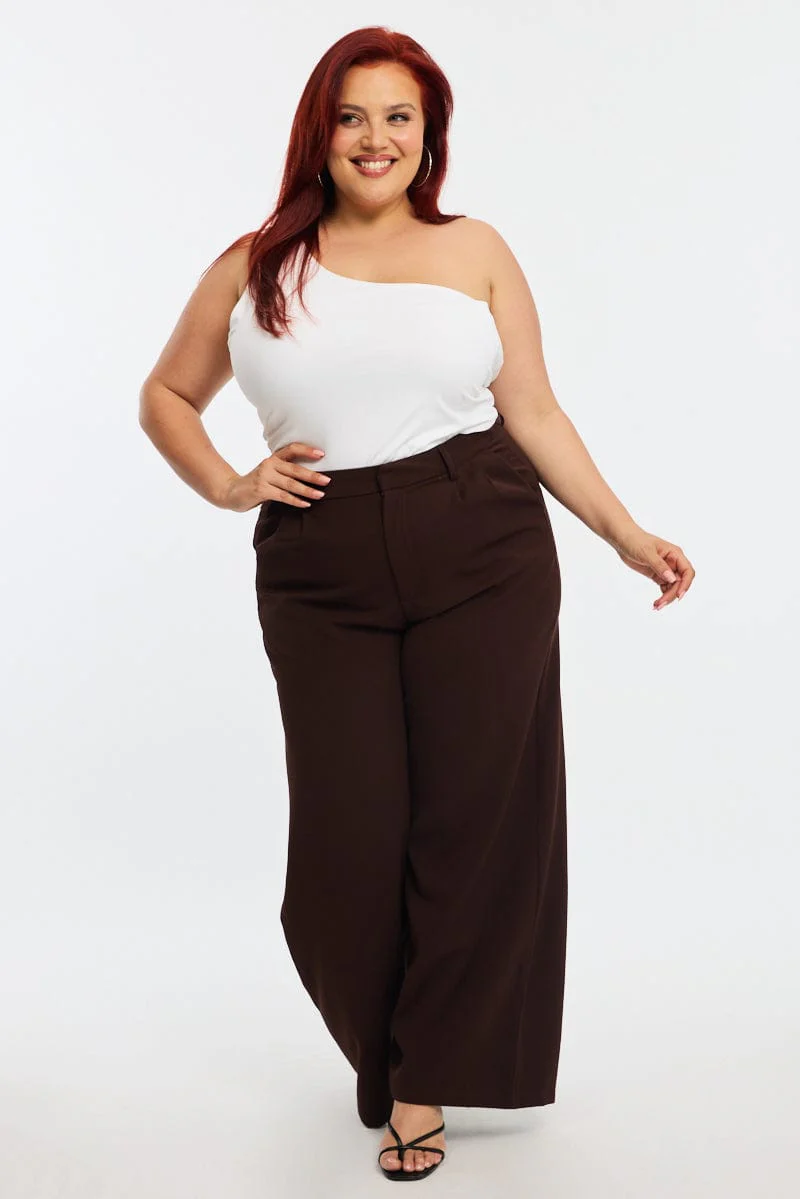 Brown Work Pants - Image 3