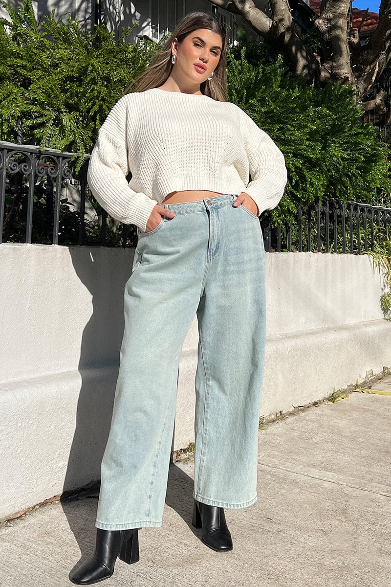 Denim Baggy Denim Jeans
