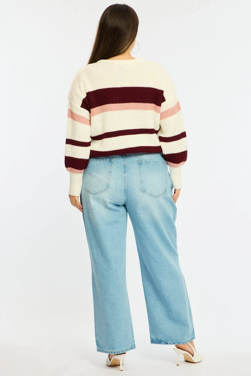 Denim Baggy Jeans Mid Rise - Image 5