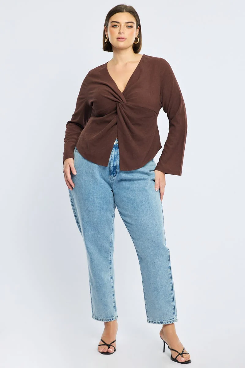 Denim Mom Jeans Mid Rise - Image 2