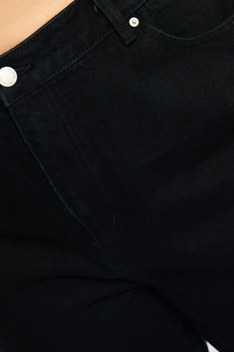 Denim Mom Jeans Mid Rise - Image 6