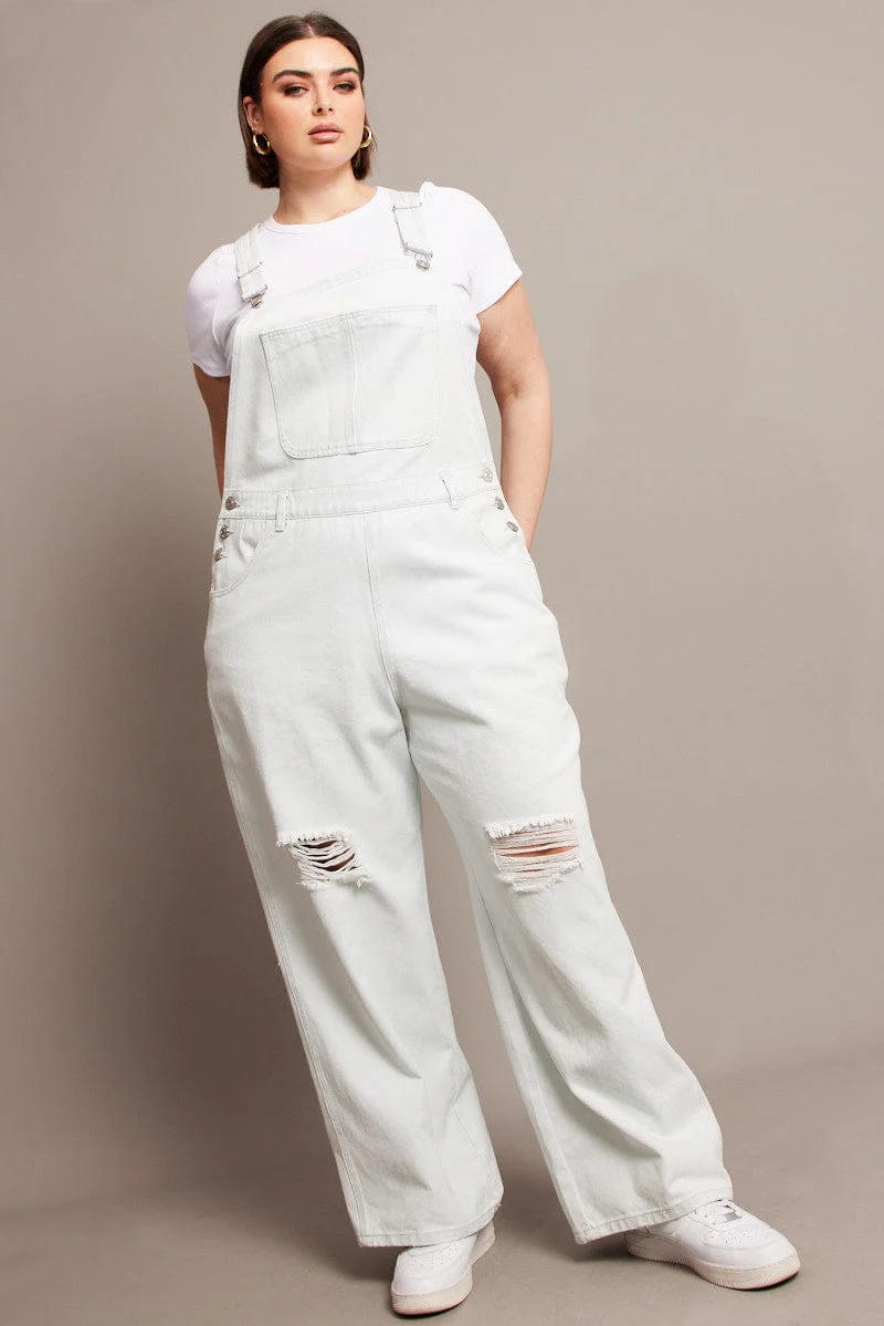 Denim Overalls Long Leg - Image 2