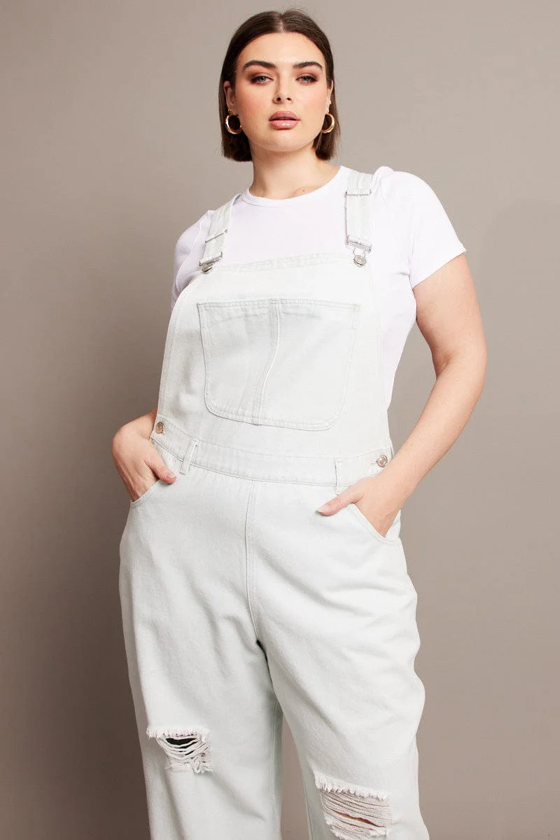 Denim Overalls Long Leg - Image 3