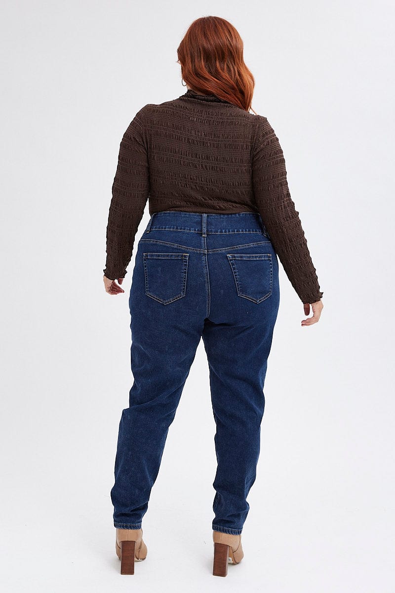 Denim Skinny Denim Jeans High Rise - Image 3