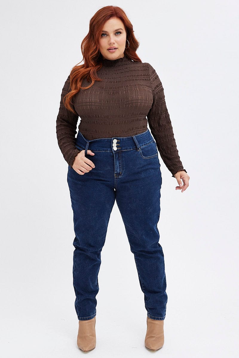 Denim Skinny Denim Jeans High Rise - Image 5