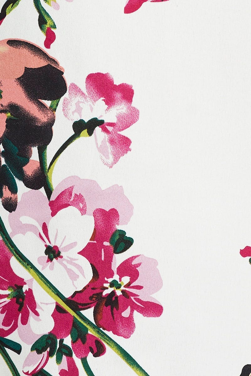 Floral Print Pyjama 2 Piece Pj Set - Image 6