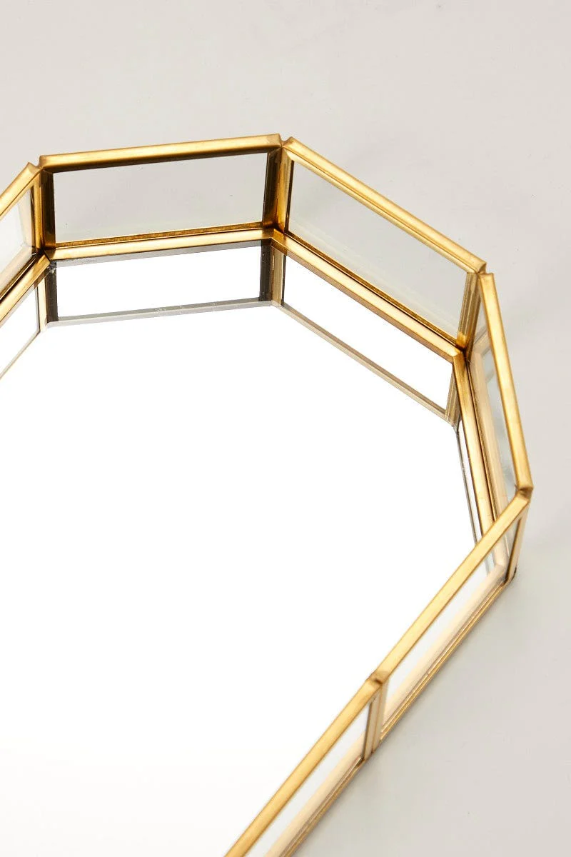 Gold Make Up Storage Basket - Image 3