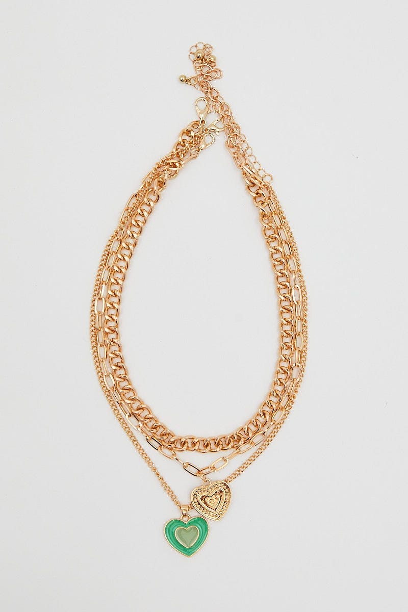 Gold Necklace None