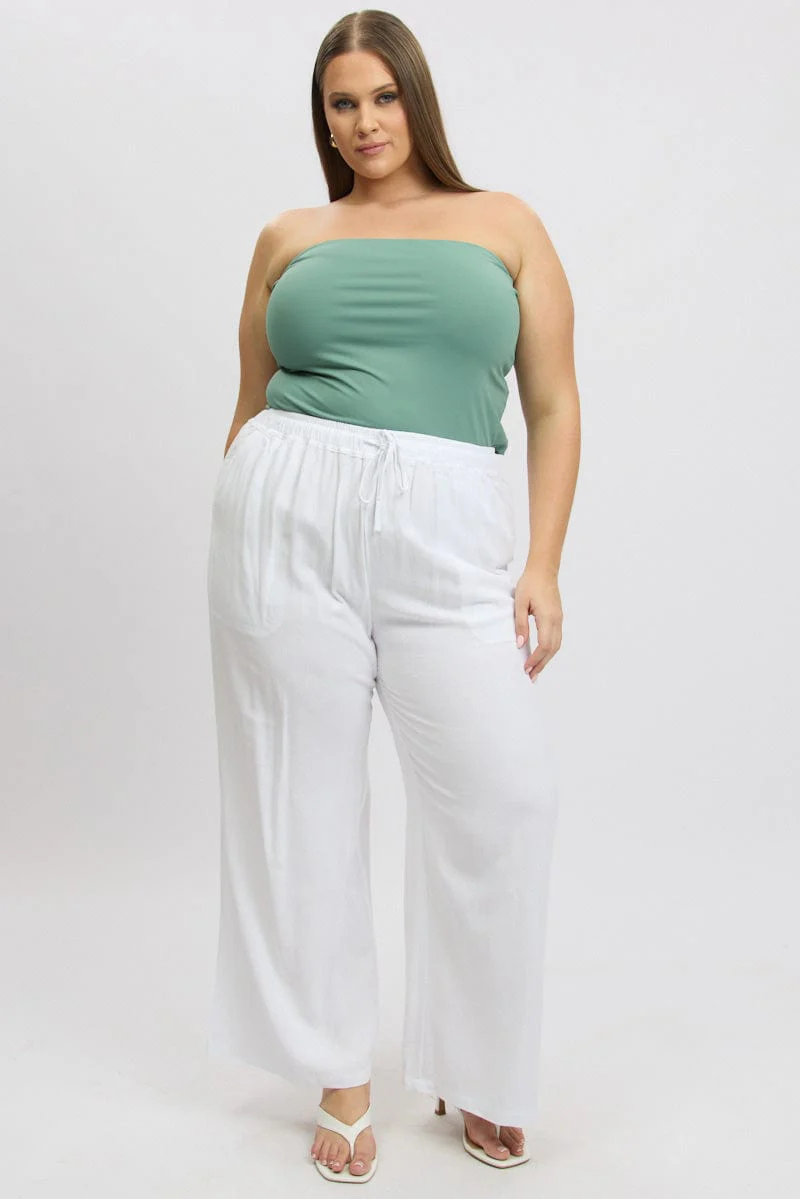 Green Bandeau Top - Image 3