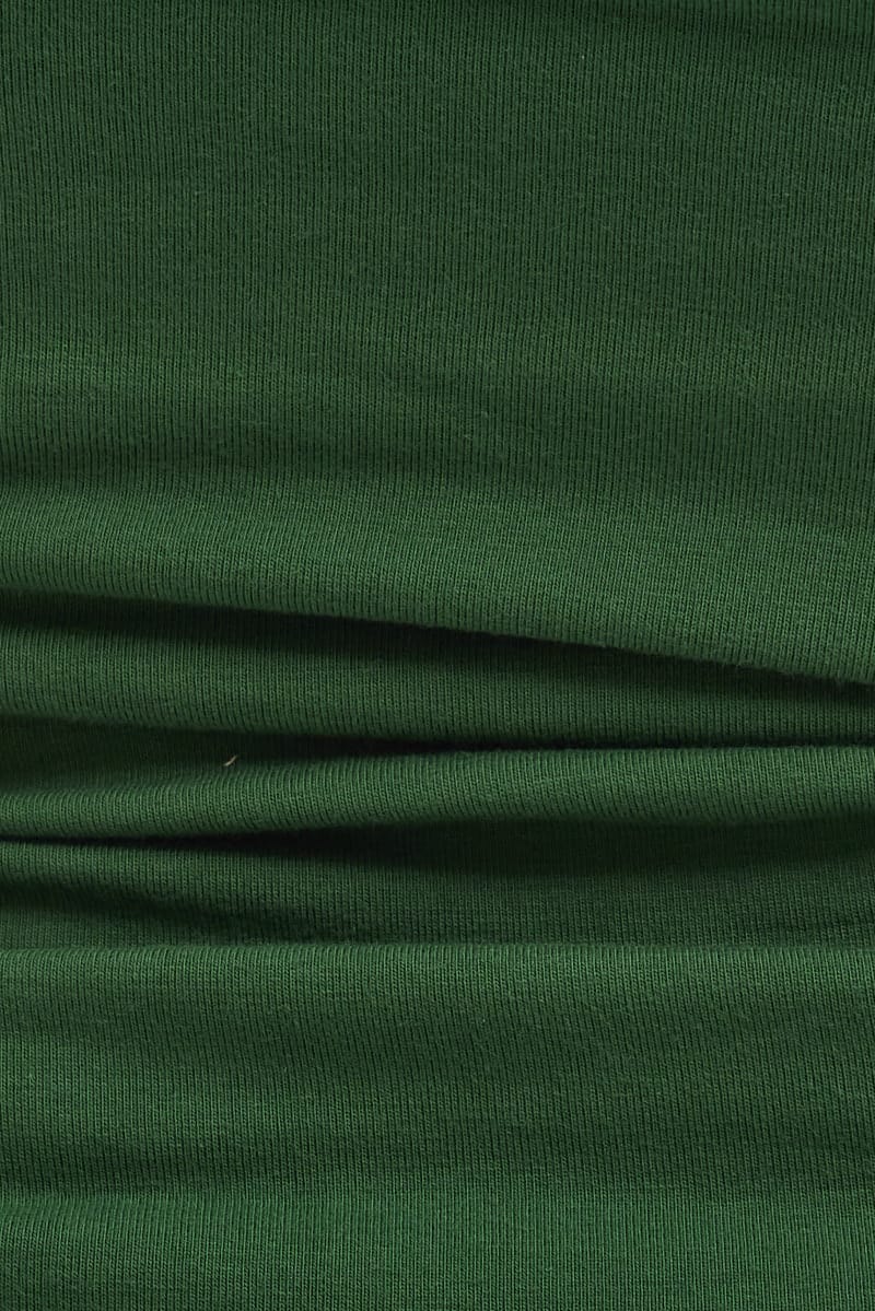 Green Bandeau Top Cotton - Image 6