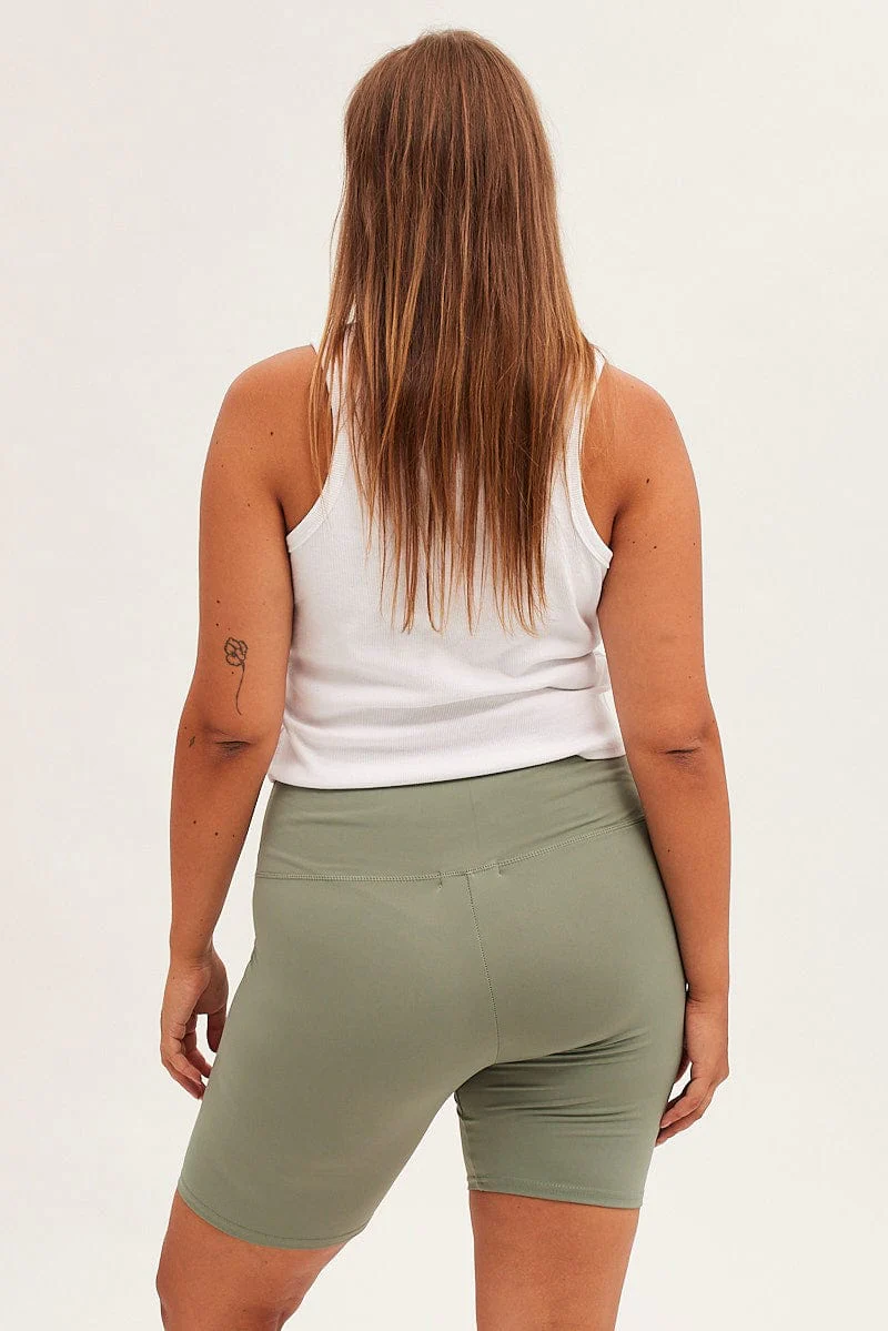 Green Bike Shorts - Image 5