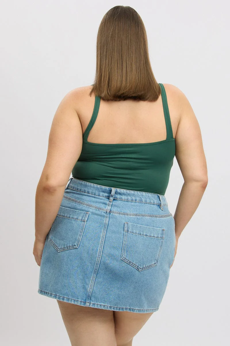 Green Bodysuit supersoft - Image 4
