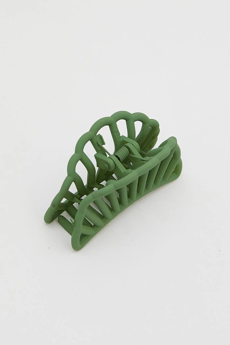 Green Claw Clip - Image 2