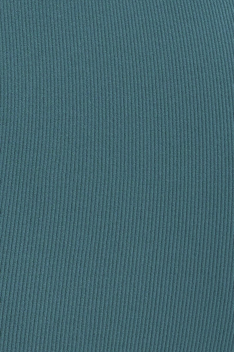 Green Crop Tank Top Seamless Activewear - Image 6