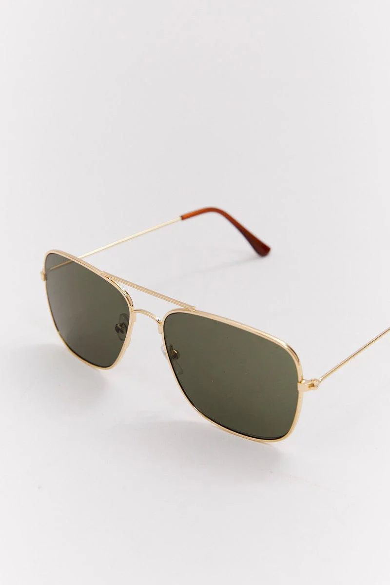 Green Fashion Sunglasses - Image 2