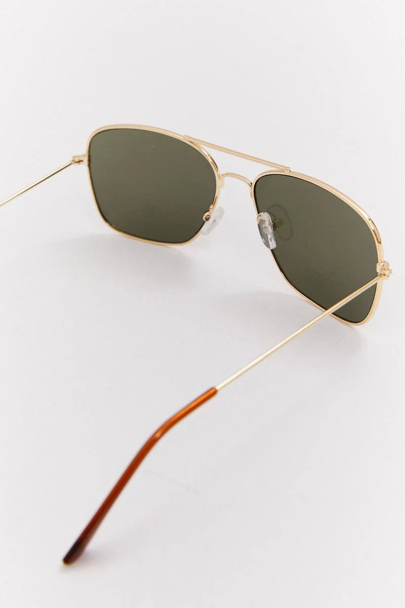 Green Fashion Sunglasses - Image 3