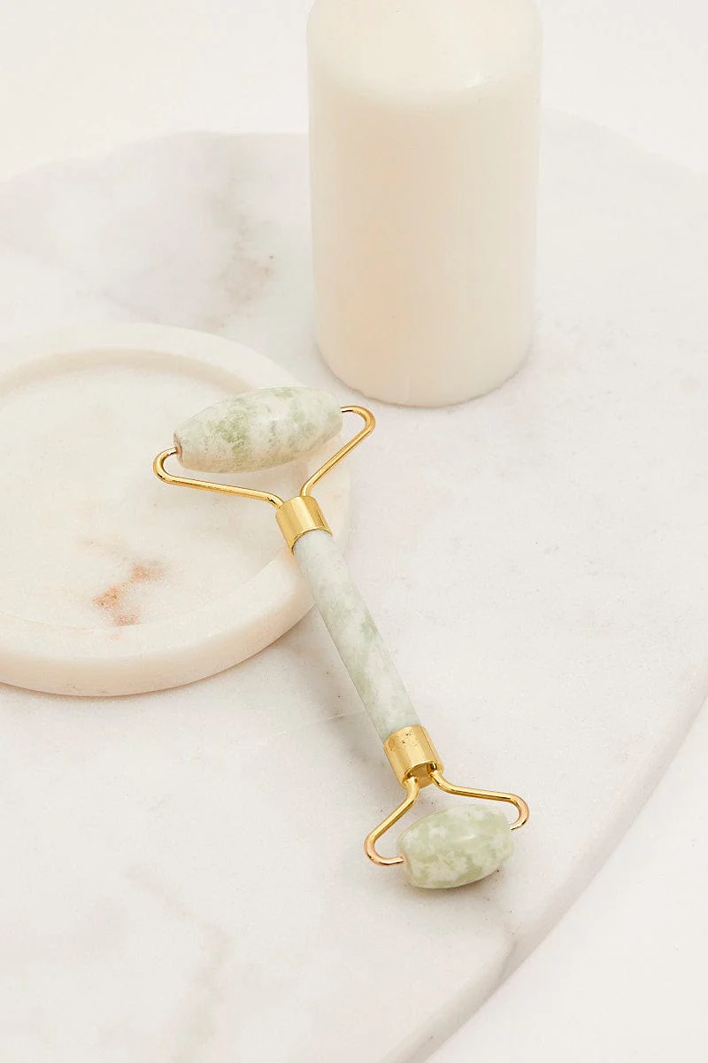 Green Green Jade Facial Massager