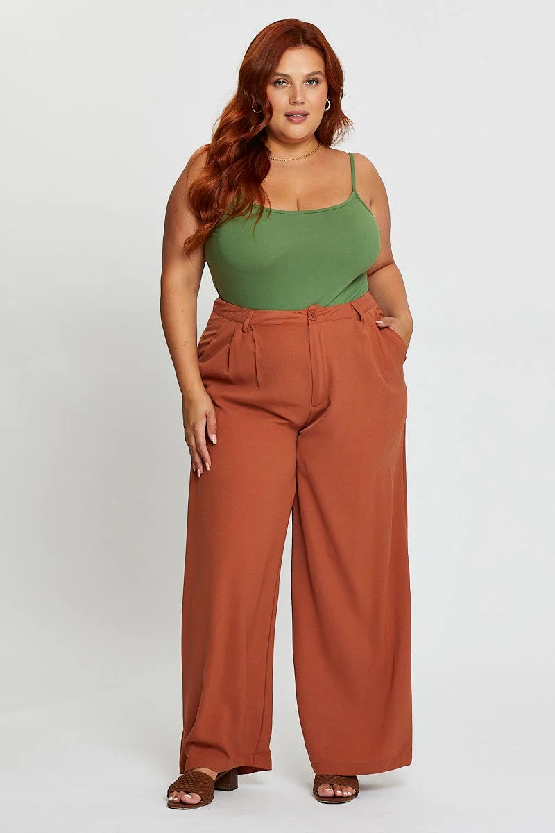 Green Jersey Bodysuit Round Neck - Image 3