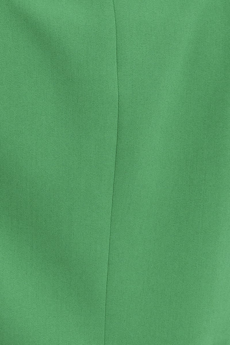 Green Long Sleeve Blazer Two Button Lined - Image 6