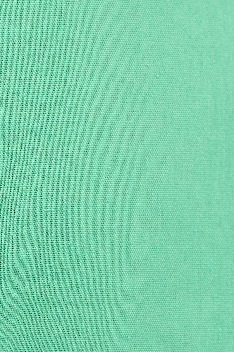 Green Long Sleeve Linen Blazer - Image 6