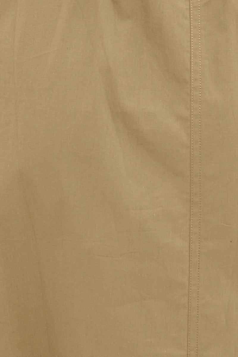 Green Parachute Midi Skirt - Image 6