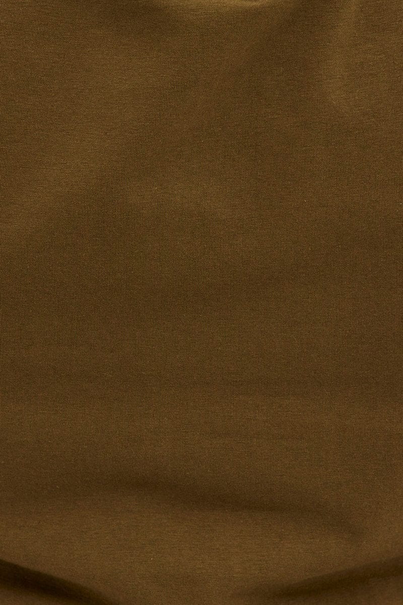 Green Peplum Top Short Sleeve - Image 6