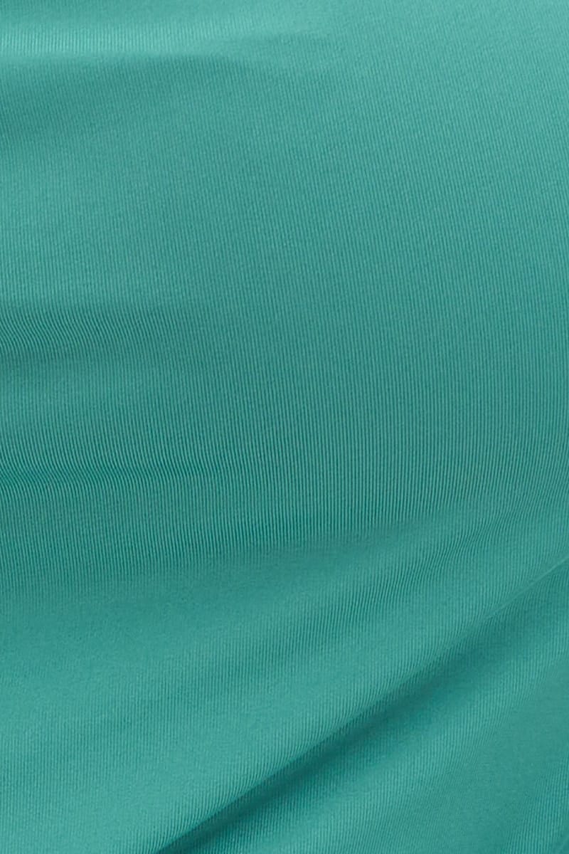 Green Singlet Top Cowl Neck - Image 6