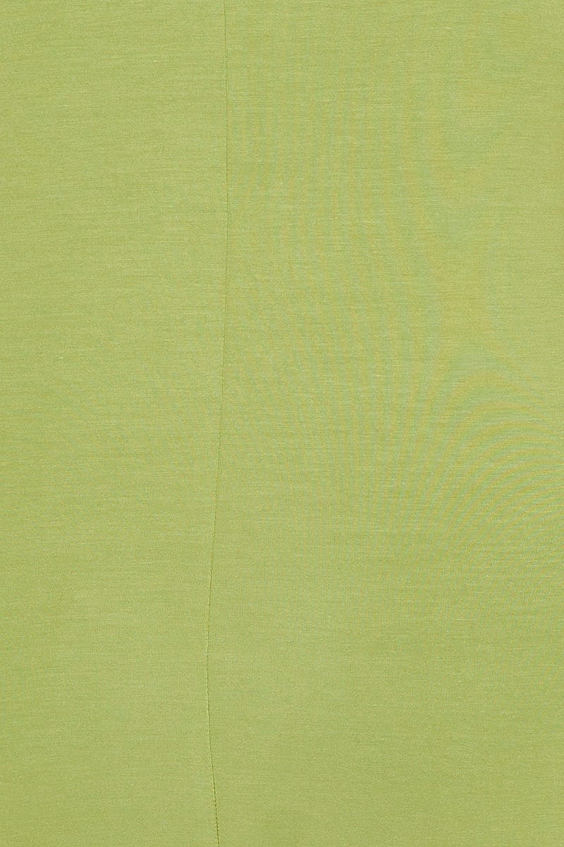 Green Tank Top V-neck Sleeveless - Image 6