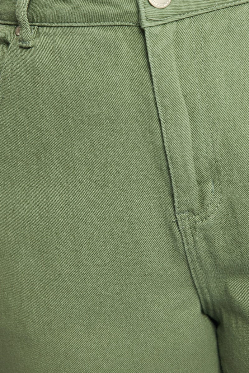 Green Wide Leg Jean - Image 5