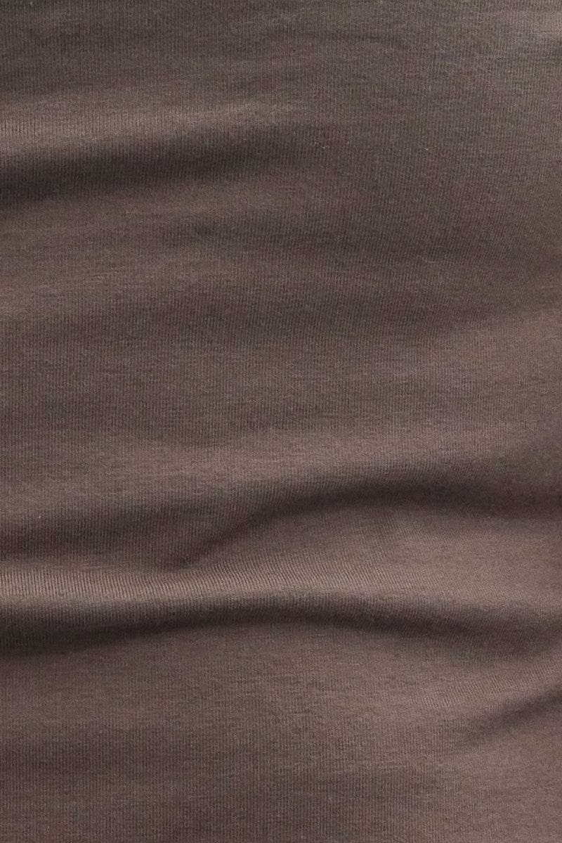 Grey Bandeau Top Cotton - Image 6