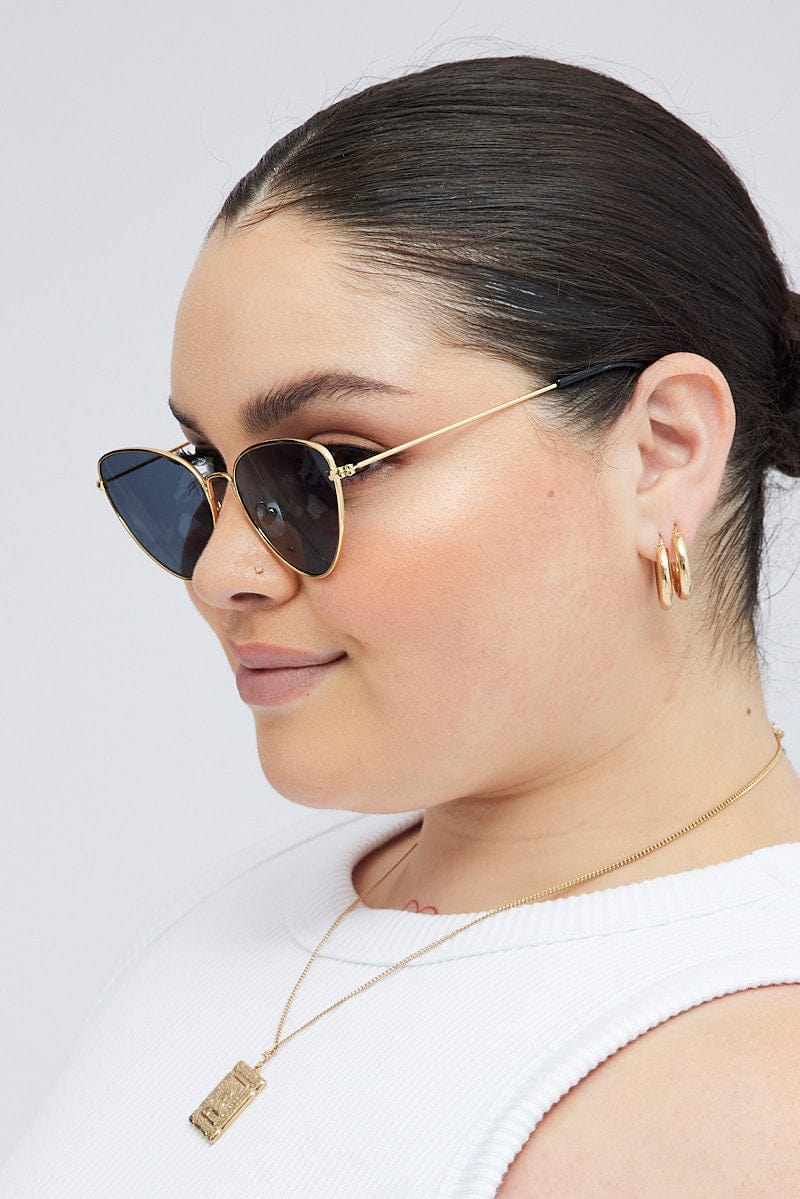Grey Fashion Sunglasses - Image 2