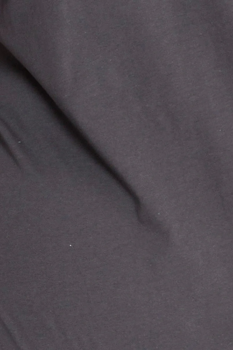 Grey Short Sleeve Vintage Bike Side Split T-shirt - Image 6