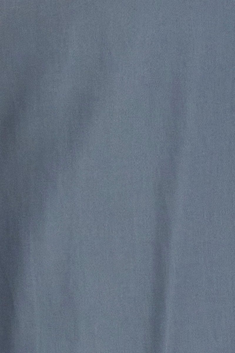 Grey Wide Leg Pants High Rise - Image 6