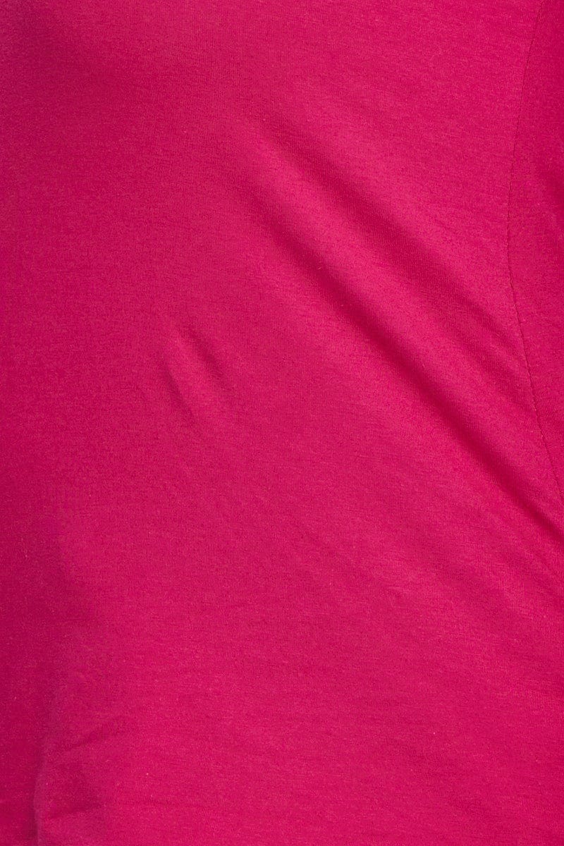 H Pink Tank Top High Neck - Image 6