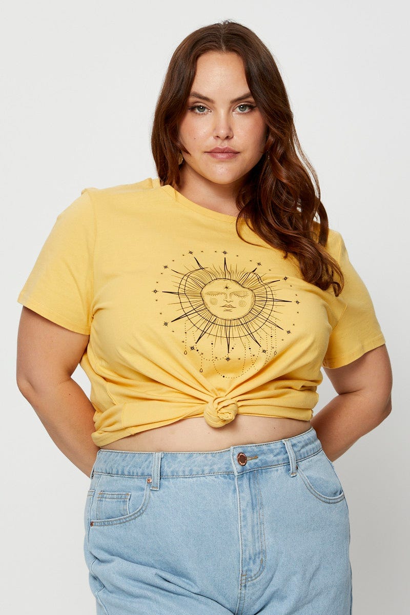 Light Must T-shirt Short Sleeve Cotton