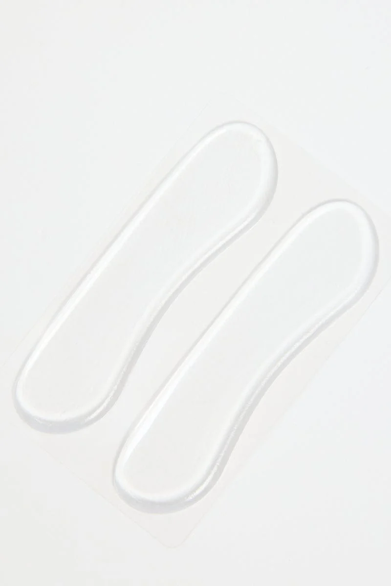 Metallic Silicone Heel Sticker