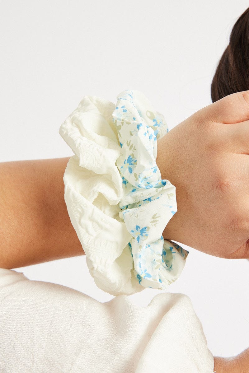 Multi 3 Pack Scrunchies - Image 2
