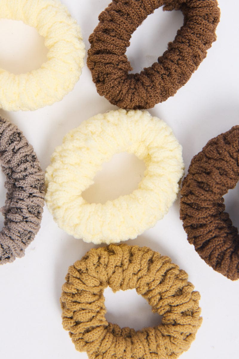 Multi 6 Pack Hair Ties - Image 2