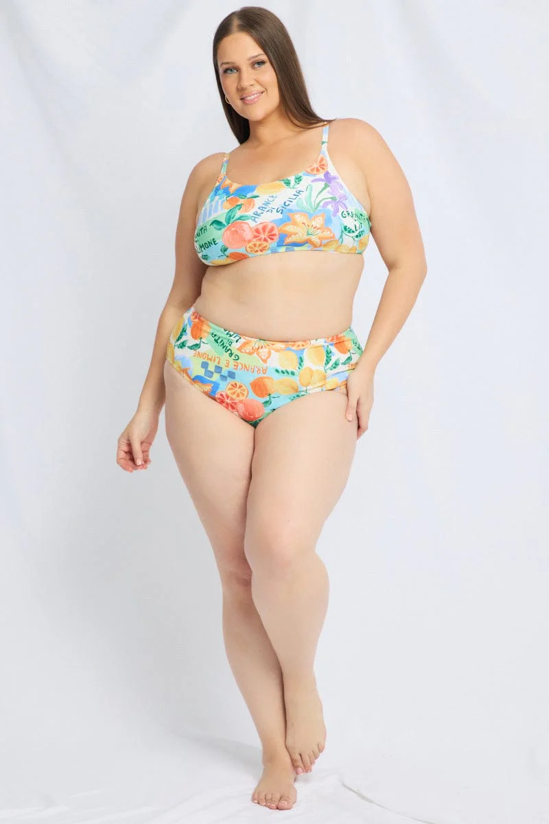 Multi Abstract Bikini Set - Image 3