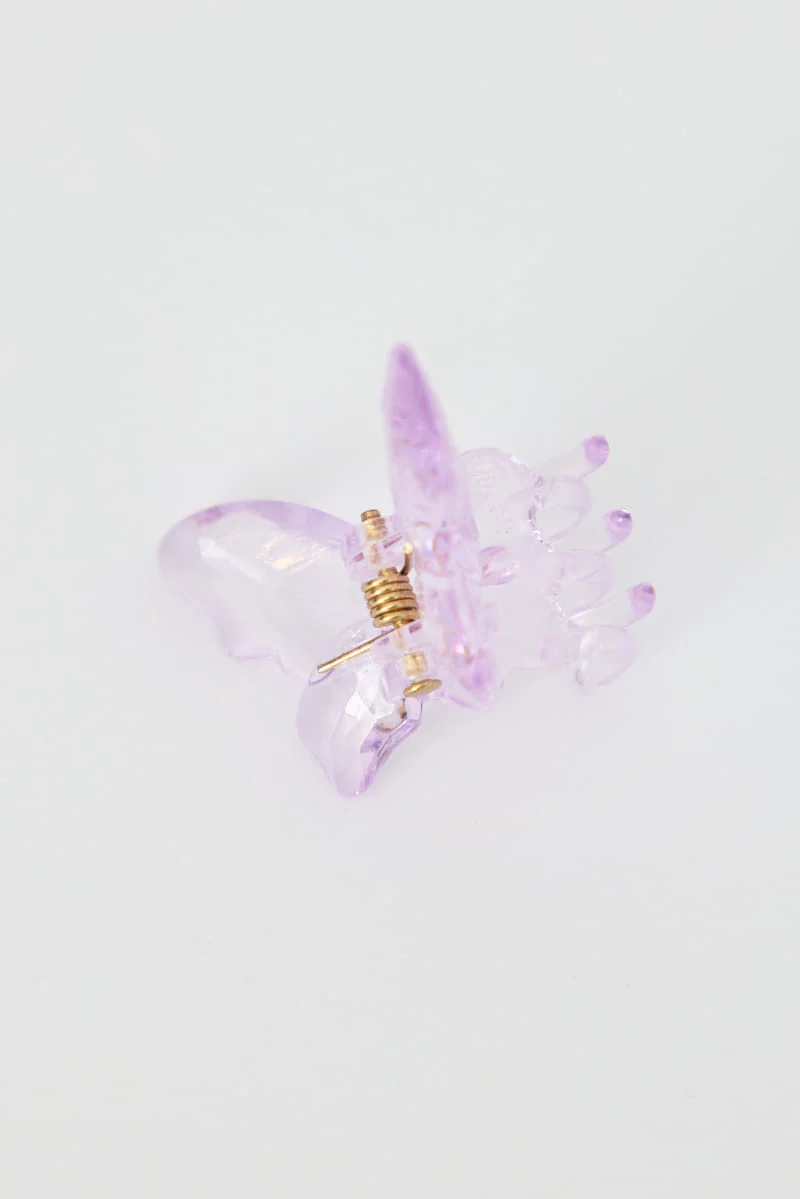 Multi Colour Butterfly Hair Clip - Image 2