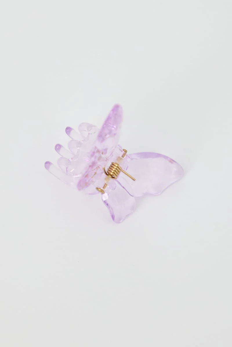 Multi Colour Butterfly Hair Clip - Image 3