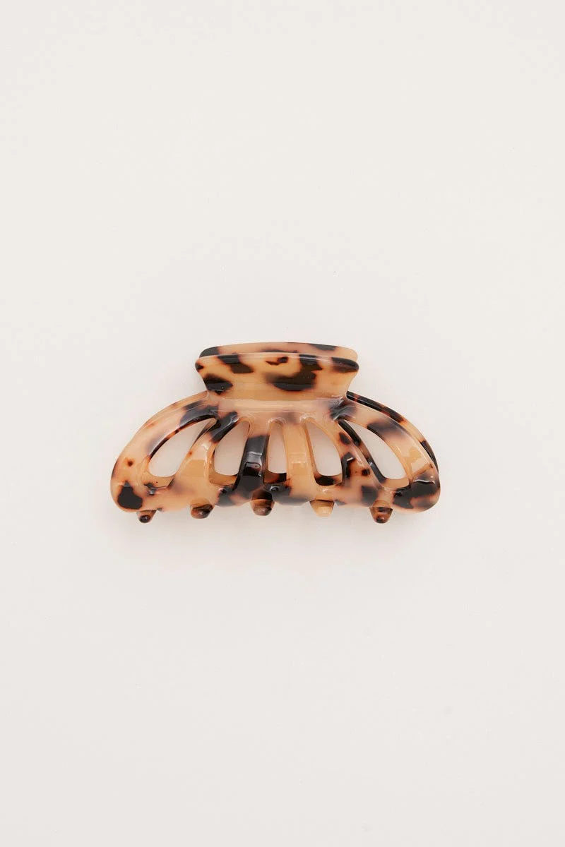 Multi Colour Claw Clip