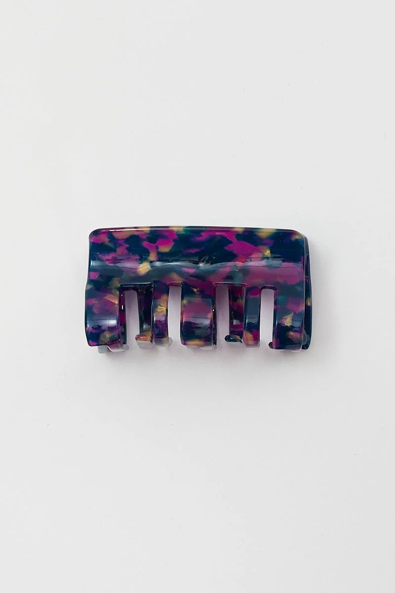 Multi Colour Claw Clip