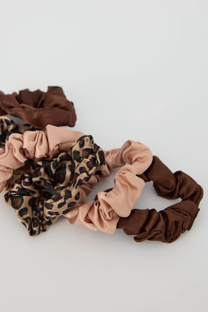 Multi Colour Nyla-rose Best Of My Love 6 Pack Scrunchies - Image 2