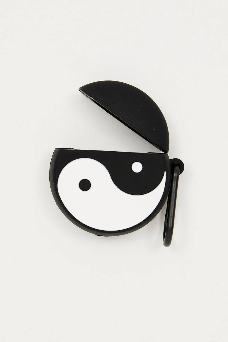 Multi Colour Yin And Yang Air Pod Case