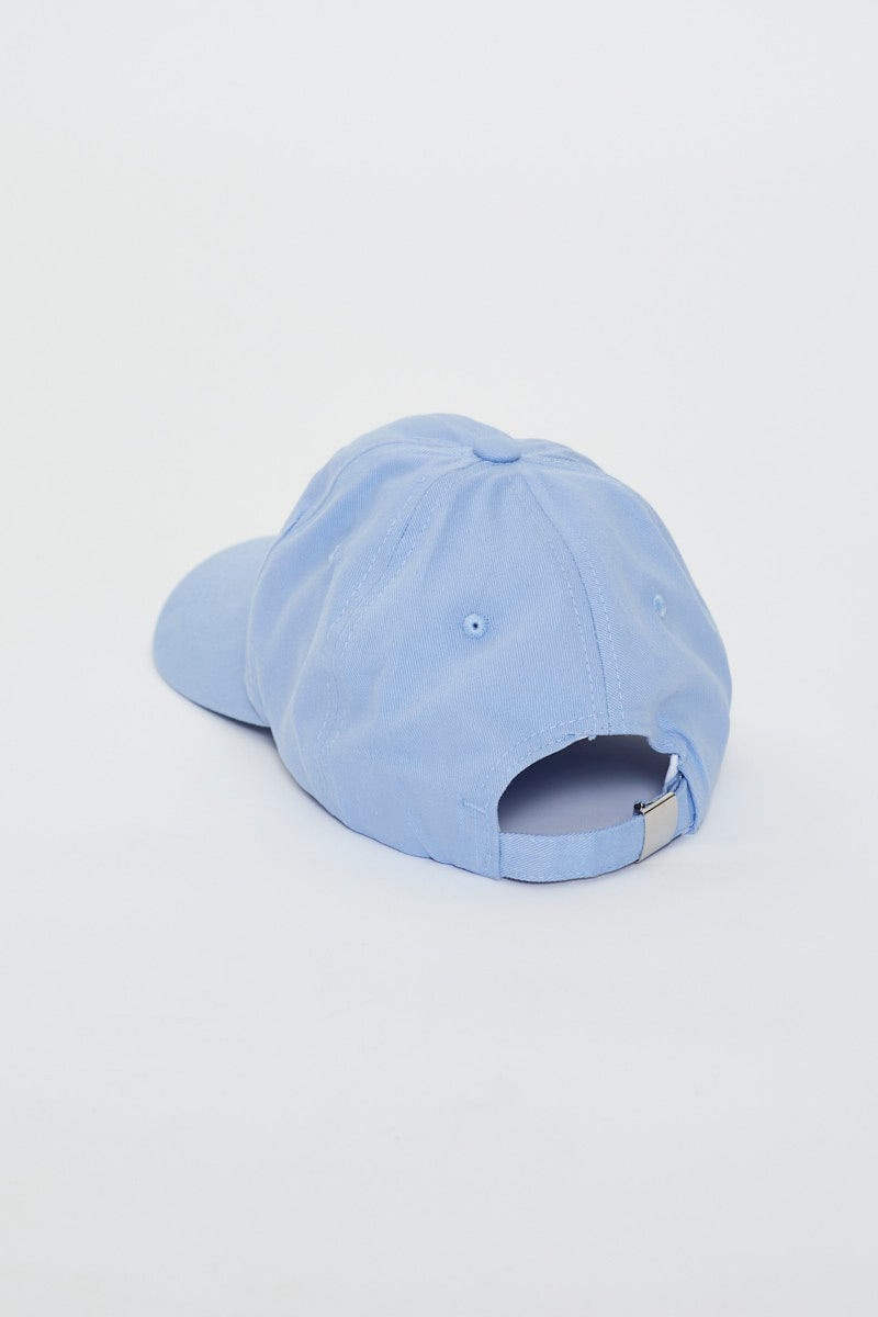 Pale Blue Los Angeles Embroidered Cap - Image 3