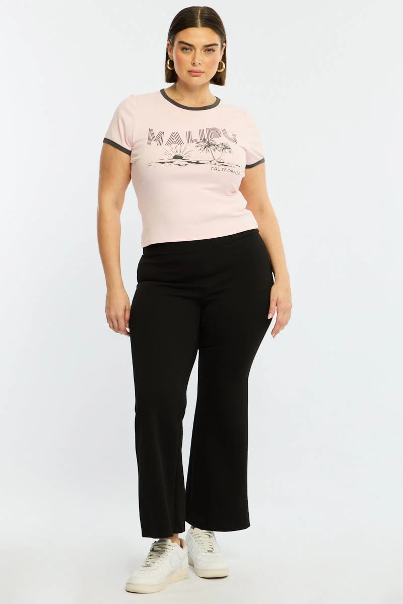 Pink Baby Tee Short Sleeve - Image 2