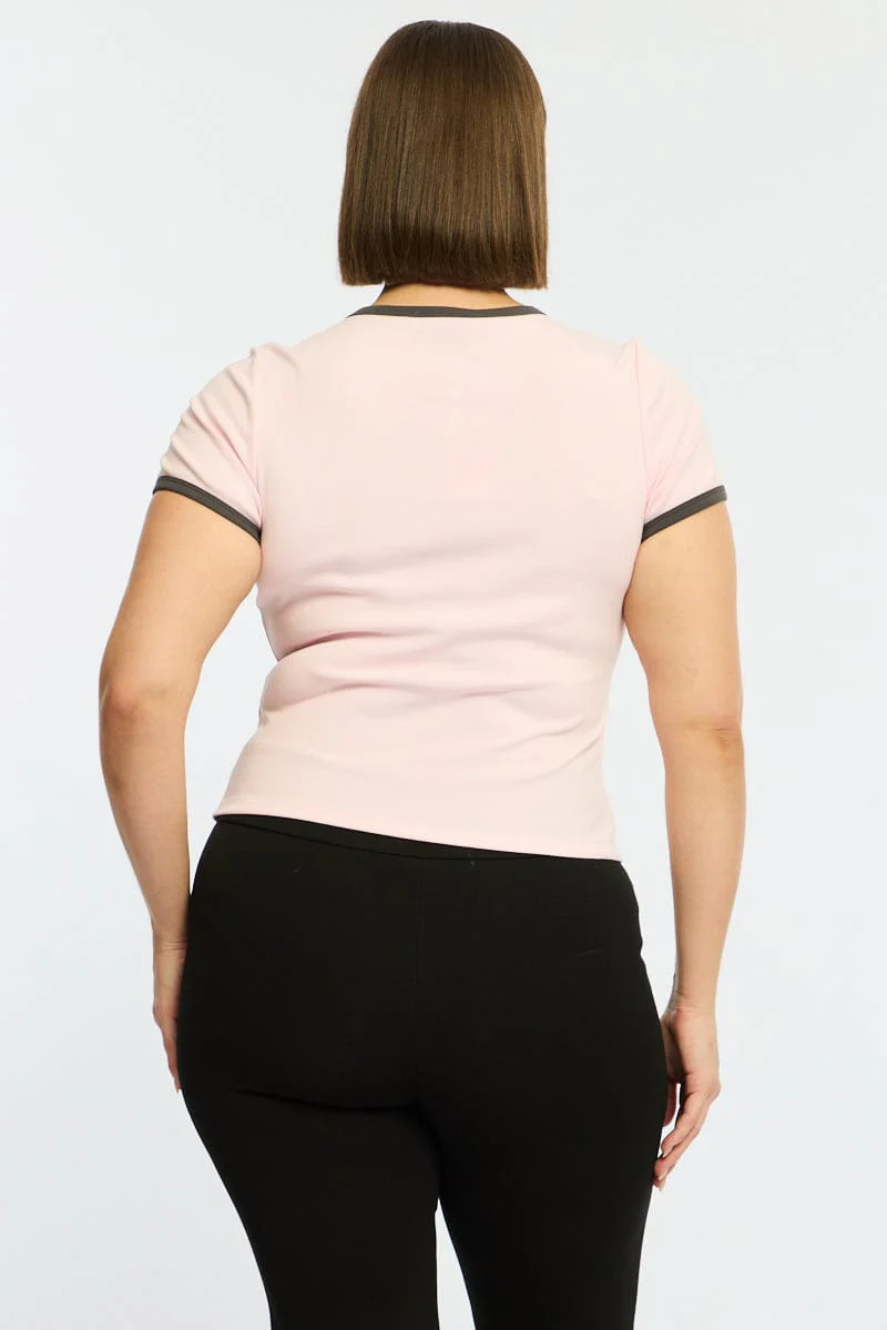 Pink Baby Tee Short Sleeve - Image 5
