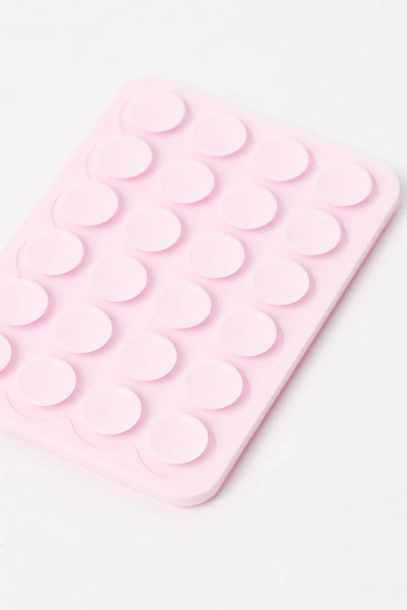 Pink Double Side Suction Phone Grip - Image 3